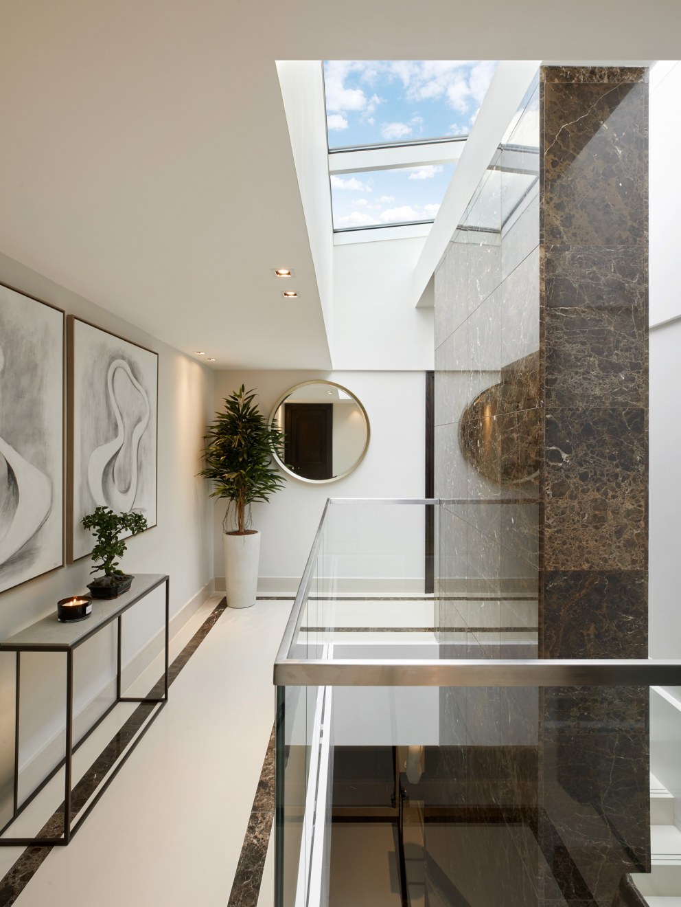 High Street Kensington Penthouse | Landing | Interior Designers